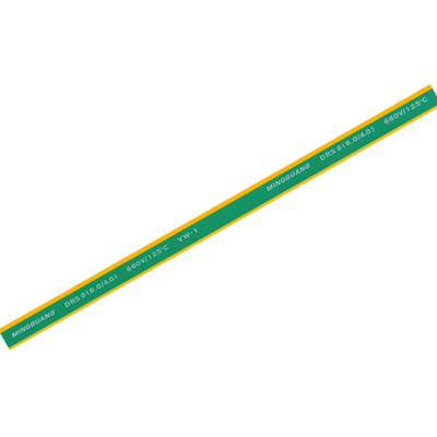 Трубка (ТУТ) 4/2 в отрезках по 1м (100шт) желто-зеленый Sirius