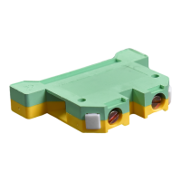 Зажим клеммный JXB ЕК16мм/35 А желто-зеленый Sirius