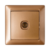 Розетка ТР-042 Бронза