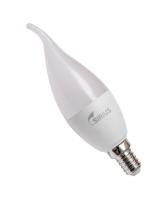 Эл.лампа светодиодная LED Deco СW37 9W E14 4000K 175-265V свеча на ветру Sirius