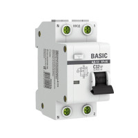 Дифференц. автомат АД -12 32А/30мА 1P+N  тип АС х-ка С EKF Basic