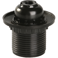 Патрон Е27 карболитовый с кольцом (1*20/600) Sirius