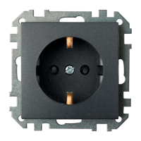 Розетка РС16-529 Графит
