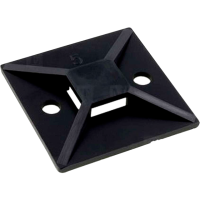 Площадка самоклеющая 25х25 (1*100) черная Sirius