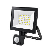 Прожектор светодиодный LED Atlas 30W с датчиком 6500K IP65 (1*20) Sirius
