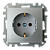Розетка РС16-525 Серебро