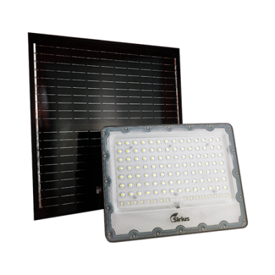 Прожектор  светодиодный LED Helios 200W 6500K IP65 на солнечной батареи Sirius