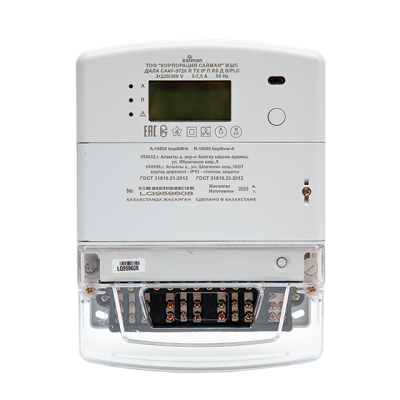 Эл.счетчик ДАЛА СА4-Э720 R TX IP П RS Д G/PLC  (3x220/380V 5-60A)