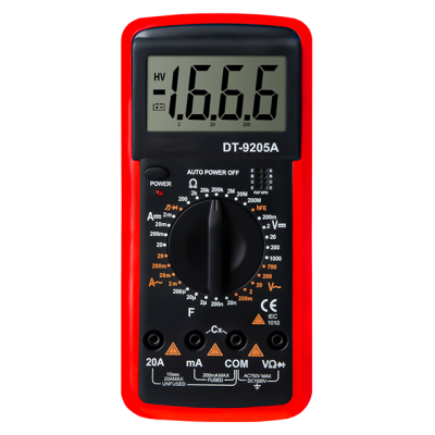 Мультиметр цифровой DT9205A Sirius