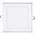 Светильник светодиодный панельный LED Pegas inside ДВО 3w 80*85 6500K квадрат Sirius